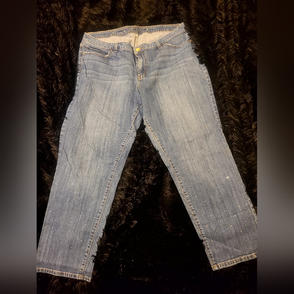 Size 18 bejeweled jlo jeans